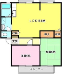 サンビレッジ誉田C棟の物件間取画像